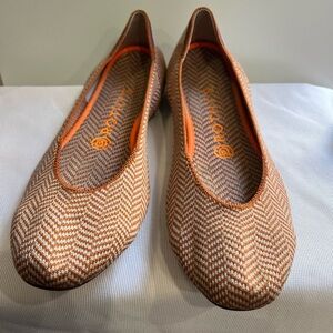 Rothy's Women's Orange Herringbone Loafers